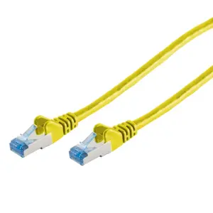 Сетевой кабель S/CONN 75713-Y 3м Cat6a S/FTP Желтый