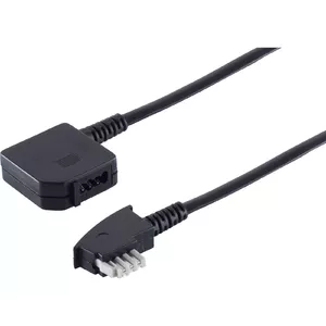 ShiverPeaks Helos 014151 3 м телефонный кабель TAE(N) Black, 3 м, разъем TAE(N)