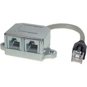 Адаптер ShiverPeaks 75002-1 RJ45 сетевой адаптер Cat 5e для Ethernet-подключения