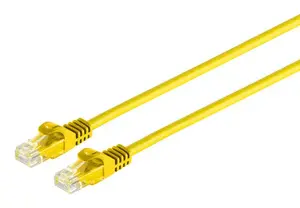 Сетевой кабель ShiverPeaks 08-35152 Cat7 U/UTP желтый 1,5 м RJ-45 10000 Мбит/с