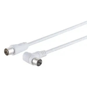 Коаксиальный кабель S/CONN 80038-32 10 м IEC белый