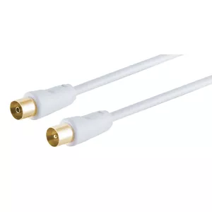 Коаксиальный кабель S/CONN 80028-128G 10 м IEC белый