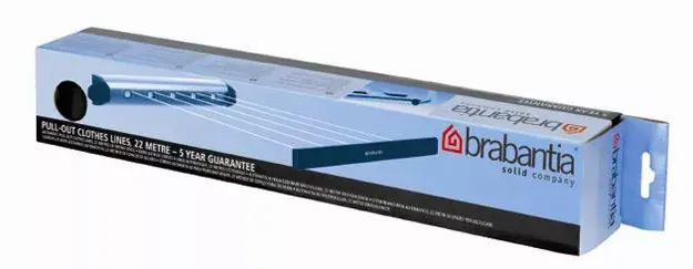 Sienas montāžas žāvēšanas līniju komplekts Brabantia Pull-Out Photo 5