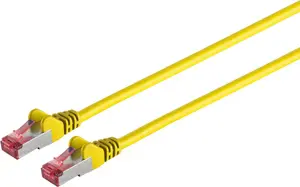 Network cable ShiverPeaks 75725-AY CAT 6A S/FTP PIMF, shielded 4-pair, for 10G Ethernet