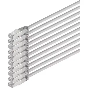 Сетевой кабель ShiverPeaks 75720-H-SET10 Cat 6 S/FTP PIMF, набор 10 шт.