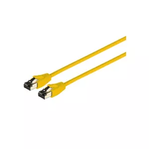 Networking Cable S/CONN 08-41082 Yellow 15m Cat8.1 F/FTP