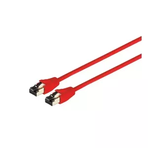 Tīkla kabelis S/CONN 08-41064 Sarkans 7.5m Cat8.1 F/FTP