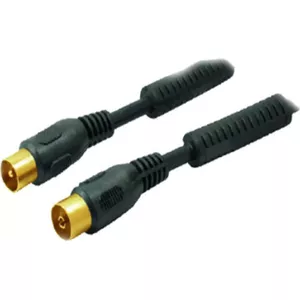 Coaxial TV Antenna Cable ShiverPeaks 80203-128-GS 100 dB, Gold-plated, 2.0 m
