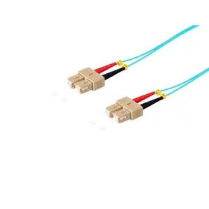 Fibre optic cable S/CONN ShiverPeaks 77921/3 1m SC Turquoise