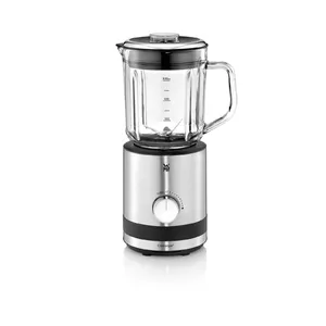 WMF KITCHENminis 04.1649.0011 blenderis 0,8 L Galdvirsmas blenderis 400 W Melns, Nerūsējošs tērauds, Caurspīdīgs