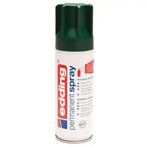 Acrylic Paint Spray Can Edding Permanent Spray 200 ml Green