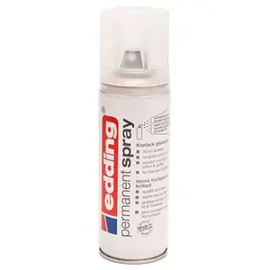 Pastāvīgā aerosola akrila krāsa Edding 200 ml bezkrāsaina