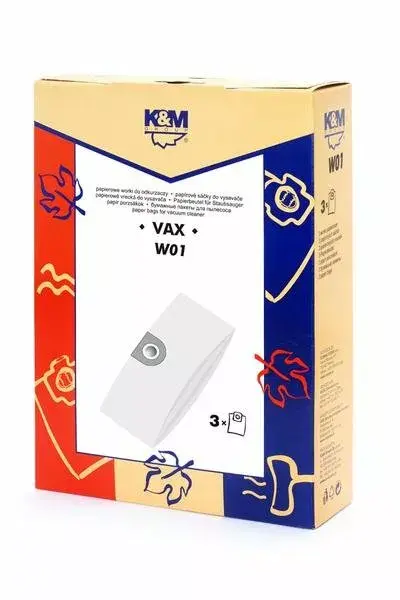 Putekļusūcēja maiss K&M VAX 3gb. KM-W01