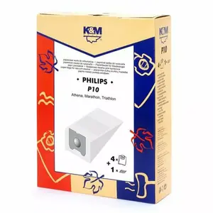 K&M KM-P10 putekļu sūcēja maisiņu un filtra komplekts Philips Triathlon