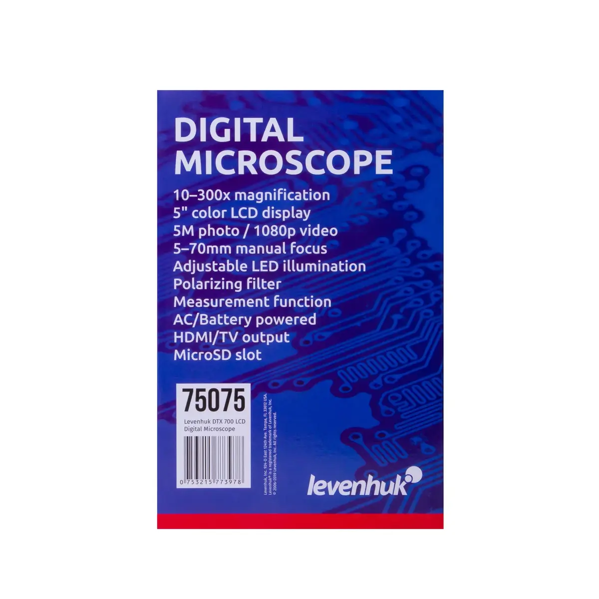 Цифровой микроскоп Levenhuk DTX 700 LCD Photo 4
