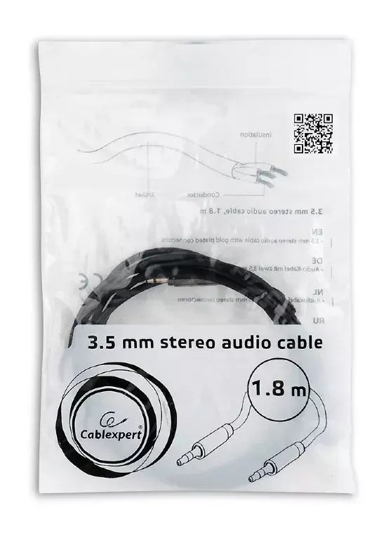 GEMBIRD CCAP-444-6 3.5mm audio cable 1.8 m Photo 2
