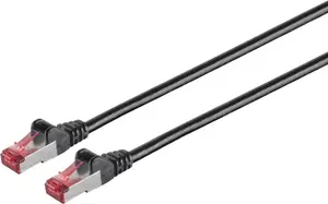 Network cable ShiverPeaks 75711-AS CAT 6A S/FTP PIMF, 4-pair, 10 Gbps-capable