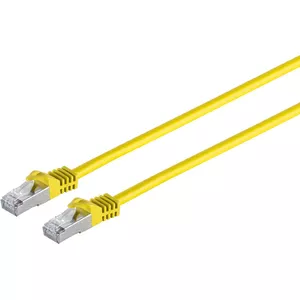 Network cable ShiverPeaks 75511-0.25Y S/FTP PIMF halogen-free 0.25 m