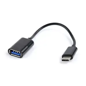 USB C to USB A cable Gembird A-OTG-CMAF2-01, 0.2 m, black
