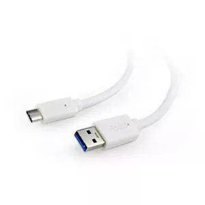 USB data cable Gembird USB A to USB C 1 m, USB 3.2 Gen 1, white