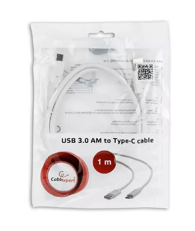 Gembird USB A — USB C кабель 1 м (USB 3.2 Gen 1) Photo 3