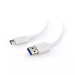 USB cable Gembird CCP-USB3-AMCM-6-W — USB A to USB C, USB 3.2 Gen 1, 1.8 m, white