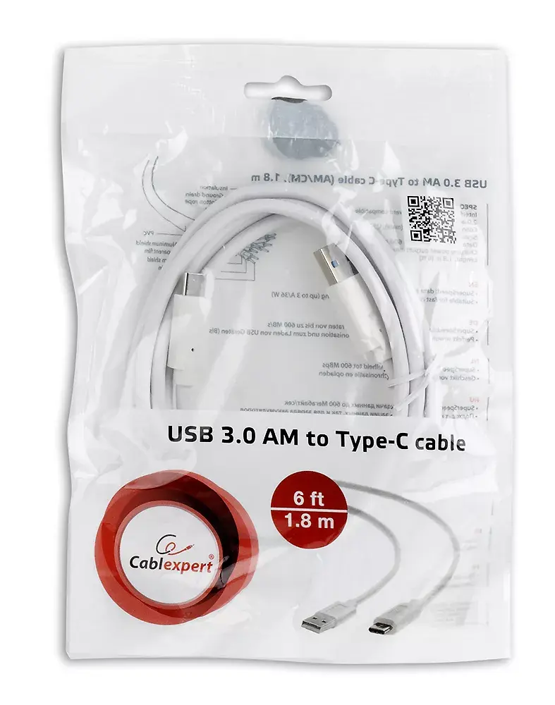 Кабель USB Gembird CCP-USB3-AMCM-6-W Photo 4