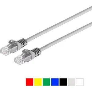 Network cable ShiverPeaks 08-35000-V Cat.7 U/UTP, ethernet patch cable for high-speed data