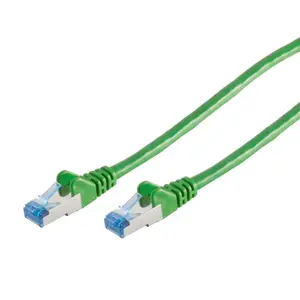 Tīkla kabelis S/CONN 75713-G Zaļš 3m Cat6a S/FTP