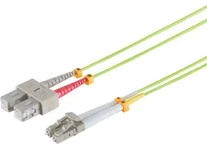 LWL-Duplex Patchkabel LC/SC 50/125µ OM5 S/CONN maximum connectivity 1.0m