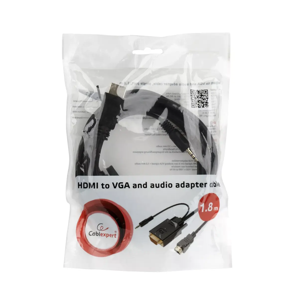 Video cable adapter Gembird A-HDMI-VGA-03-10 Photo 3