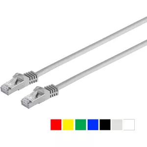 Network cable ShiverPeaks 75511-V Cat.7 S/FTP PIMF, twisted pair, shielded