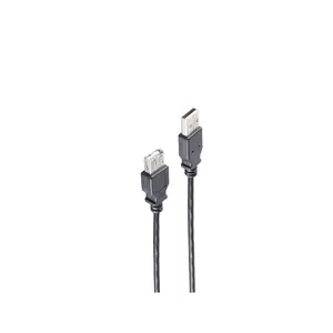 USB кабель USB 2.0 ShiverPeaks BS13-24185 1.8м черный