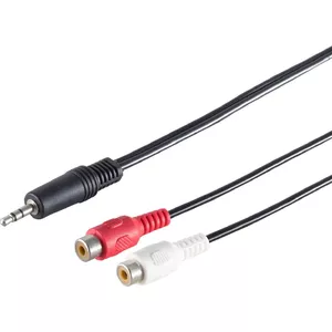 Аудиокабель ShiverPeaks 30771-1.5 — 3,5 мм стерео на 2 RCA (1,5 м)