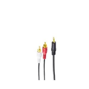 Audio kabelis 3.5mm 2 x RCA ShiverPeaks BS30832-G