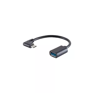 USB кабель S/CONN 13-30010 USB 3.2 Gen 1 0.1м USB C USB A черный