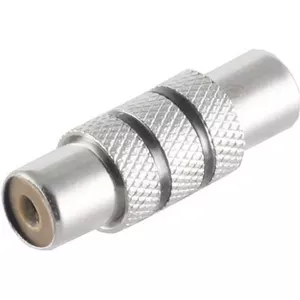 Adapter ShiverPeaks Cinch (RCA) coupling to Cinch coupling 57040-MS, black metal