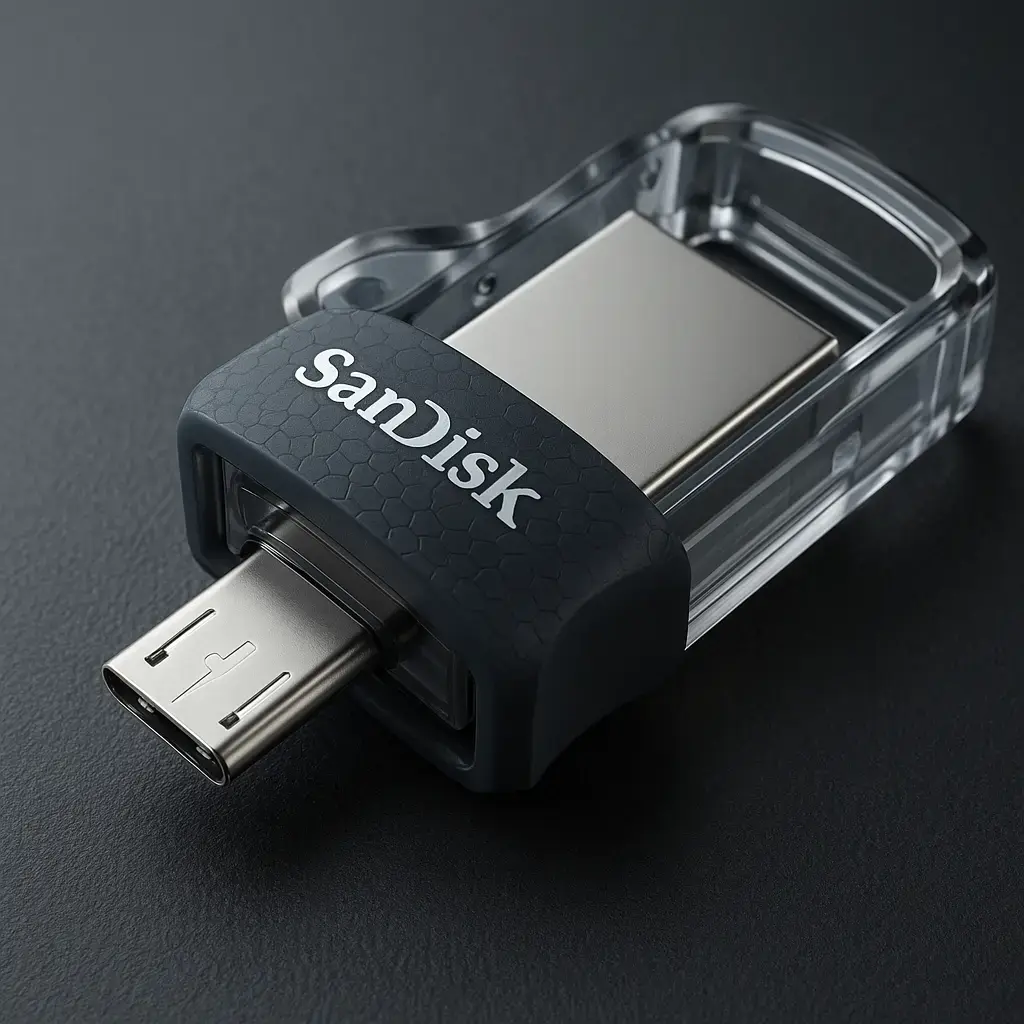 USB zibatmiņa SanDisk 256 GB Ultra Dual m3.0 Photo 7