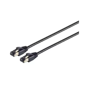 Сетевой кабель S/CONN 08-41075 Черный 10м Cat8.1 F/FTP