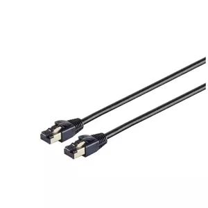 Сетевой кабель ShiverPeaks S/CONN 08-41035 Cat8.1 F/FTP 2 м RJ-45 с золотым напылением контактов чёрный