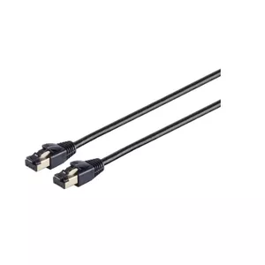 Сетевой кабель S/CONN 08-41155 Черный 1.5м Cat8.1 F/FTP