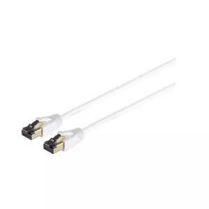 Networking Cable S/CONN 08-41156 White 1.5m Cat8.1 F/FTP