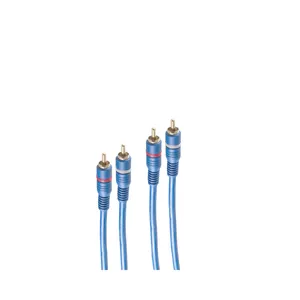 Аудиокабель ShiverPeaks BS40605 2.5 м 2 x RCA Синий