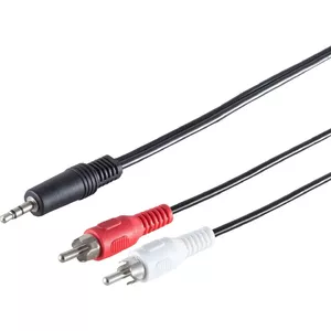 Аудио кабель ShiverPeaks 30832-15 — 3,5 мм стерео на 2 RCA, 1,5 м