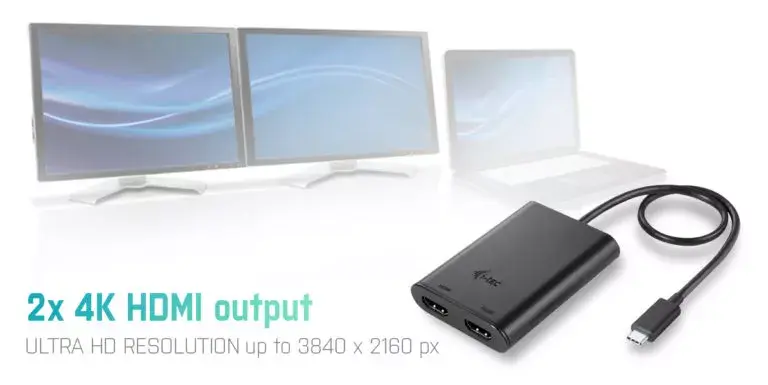 USB-C Video Adapteris i-tec C31DUAL4KHDMI Photo 5