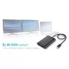 USB-C Video Adapteris i-tec C31DUAL4KHDMI Photo 5