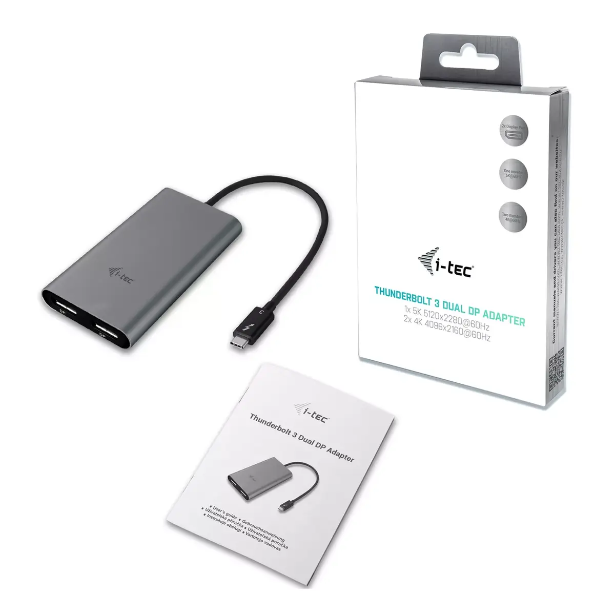 Video adapteris i-tec Thunderbolt 3 Dual DP Photo 4
