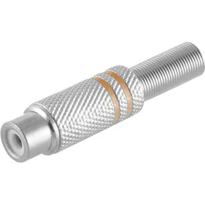 ShiverPeaks S/CONN Cinch connector metal 6 mm, yellow (model 52001-Y)