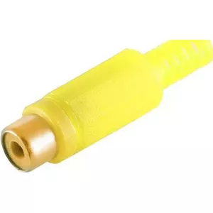 ShiverPeaks S/CONN maximum connectivity Cinch-куплунг — жёлтый, с позолоченными контактами (51500-YG)