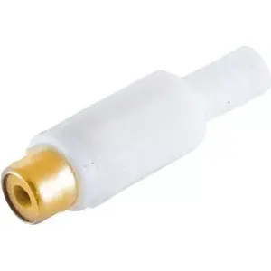 Разъём Cinch (RCA) ShiverPeaks 51500-WG с позолоченными контактами
